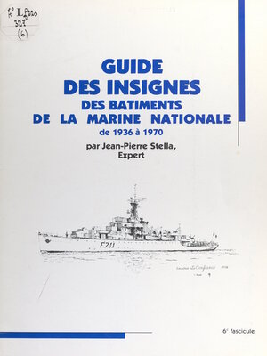 cover image of Guide des insignes des bâtiments de la Marine nationale de 1936 à 1970